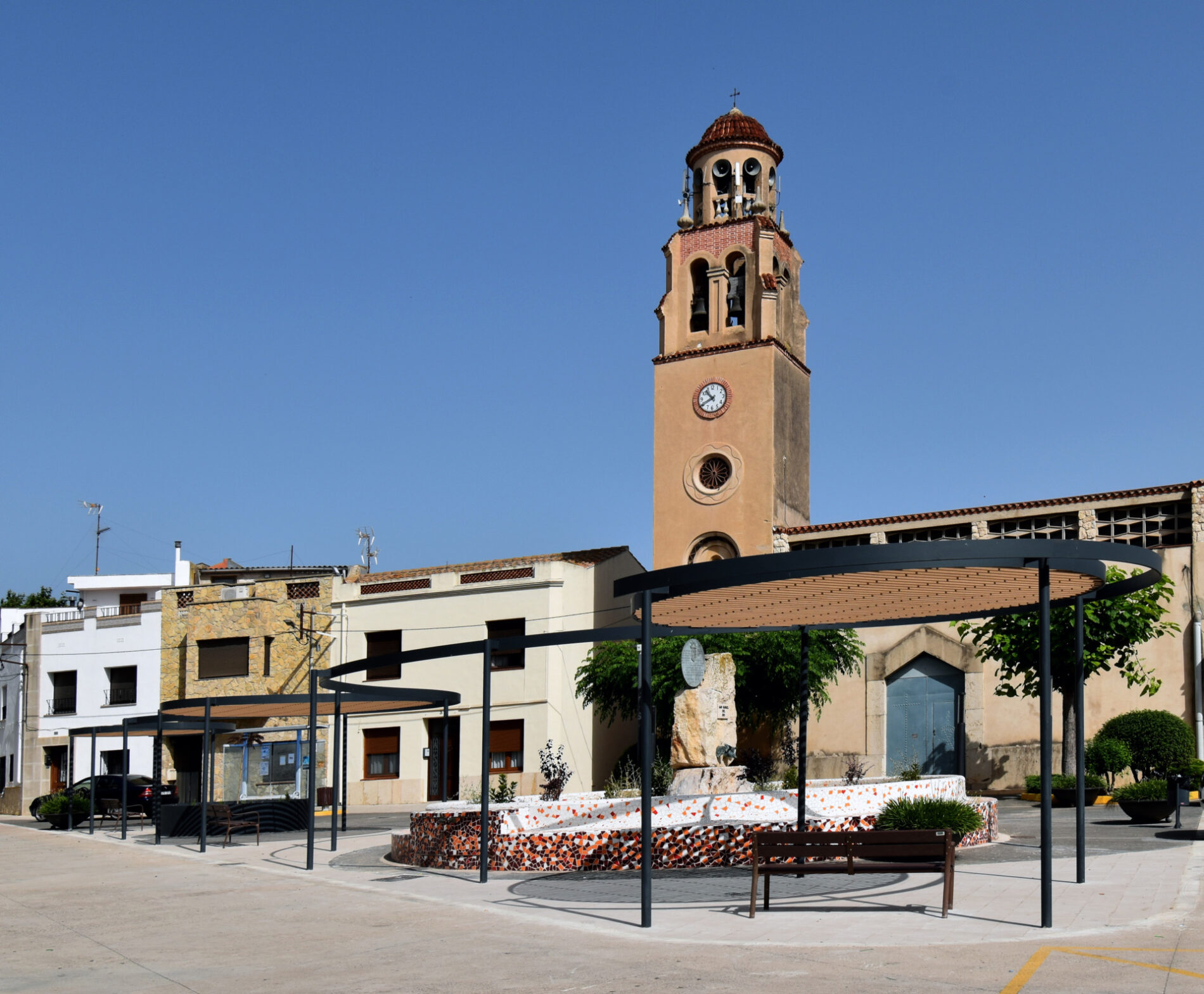 Pérgola Plaza de la Iglesia